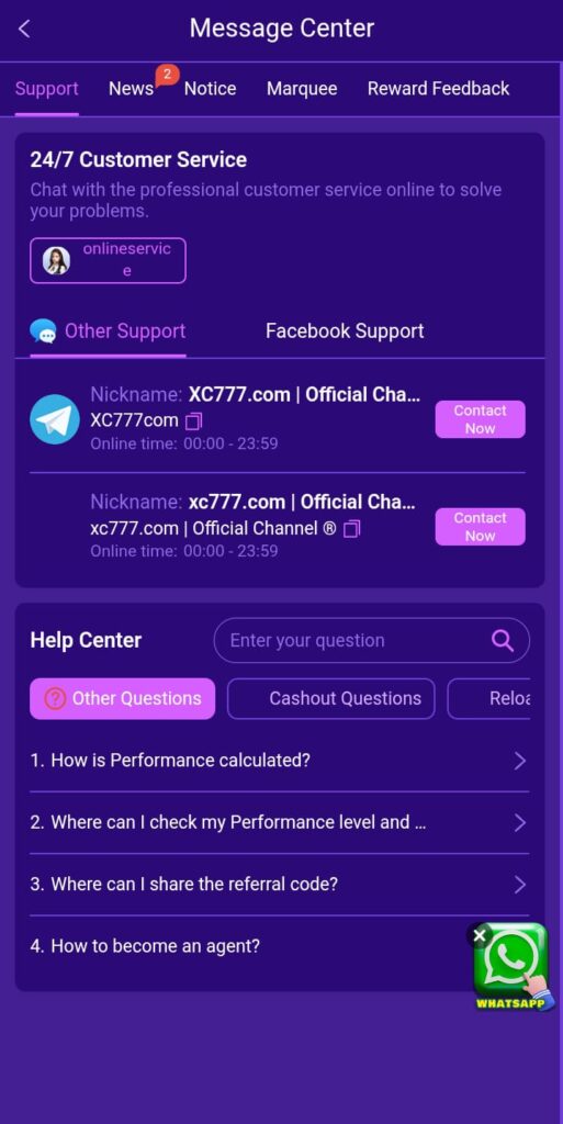xc777 Game